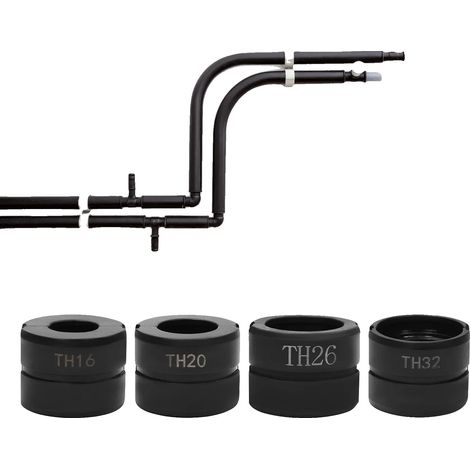 Crimpwerkzeugsatz, 16 mm, 20 mm, 26 mm, 32 mm, Cr45-Stahl (1/5)