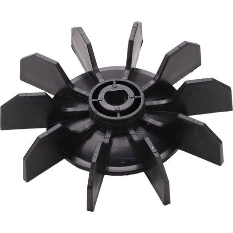 Rueda de ventilador para motor eléctrico, aspa de ventilador para compresor de aire pequeño, accesorios para motor de compresor de aire comprimido Direct on Line, eje de 14 mm, diámetro exterior de 13 (1/5)