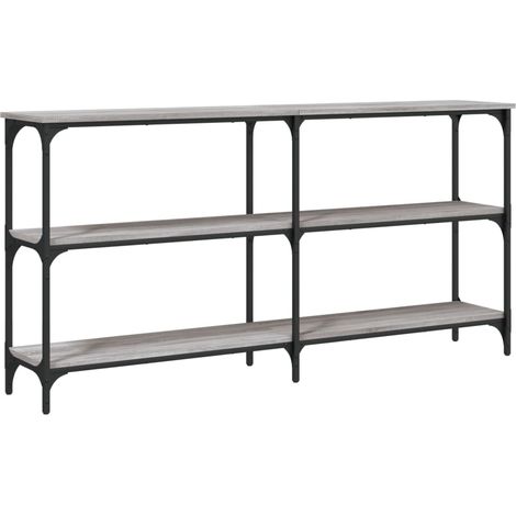Maison Exclusive - Tavolo Consolle Grigio Sonoma 150x29x75 cm in Legno Multistrato