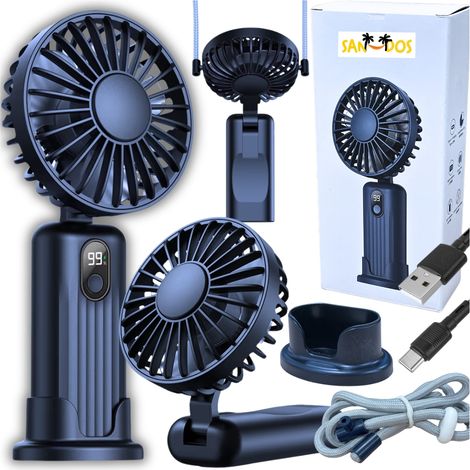 Mini-tragbarer Ventilator mit handlichem USB-Ständer (1/5)