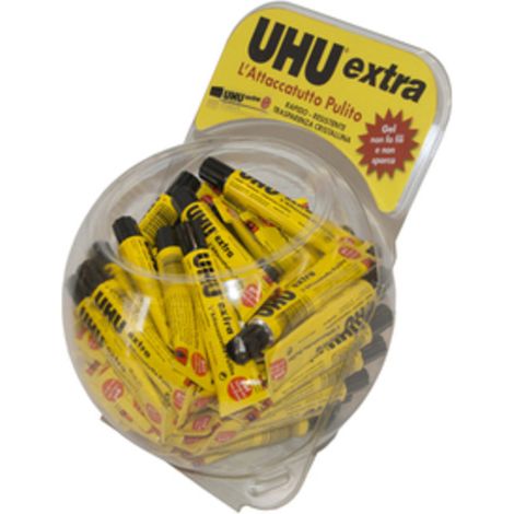 20 x COLLA UHU ATTACCATUTTO EXTRA TUBETTO 20 ML