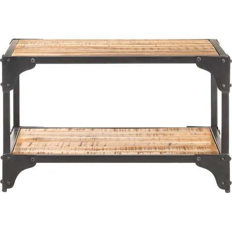 Maison Exclusive - Couchtisch 60x60x35 cm Massivholz Mango (1/5)
