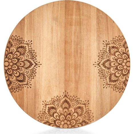 Planche de cuisine ronde, Ø 27 cm, bois d'acacia, ZELLER (1/5)