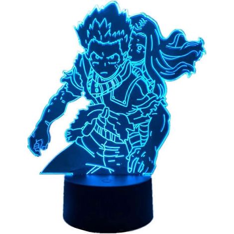 Lampe de chevet LED 3D My Hero Academia (Izuku Midoriya) en acrylique, 16 couleurs RGB, idéale pour décorer une chambre ou pour offrir en cadeau aux garçons et aux filles. Cadeau parfait pour les fête (1/5)