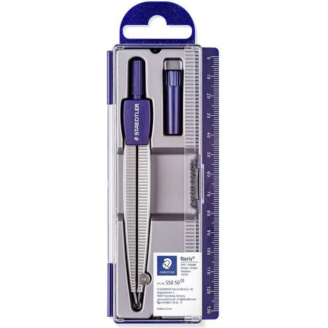 Schulzirkel mit Bleigehäuse, Staedtler (1/3)