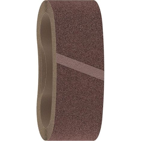 Bardusch - Accessories 2608606082 Feuilles abrasives Lot de 10 75 x 533 mm Grain 80, Rouge (1/4)