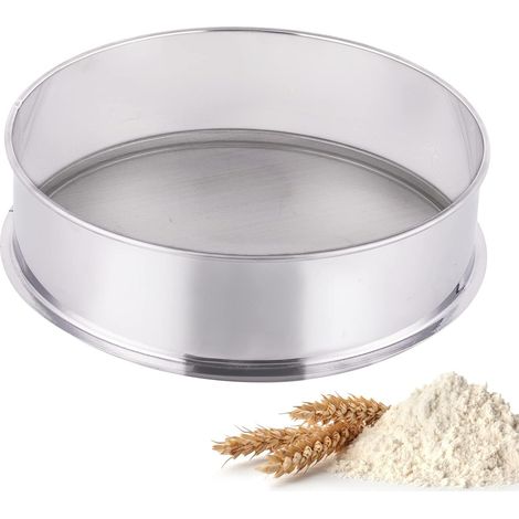 Industriesieb – 1 Stück – Edelstahl 304 – 60 Mesh für Pulver – Für die Lebensmittel- und Chemieindustrie – 300 mm x 100 mm (1/5)