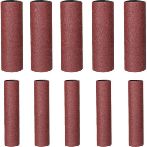 papier de verre Bâtonnets de ponçage pour le travail du bois, le ponçage du bois, du métal, du plastique et de la pierre, mini ponceuse à bande, accessoires pour perceuse électrique, convertisseur de (1/5)