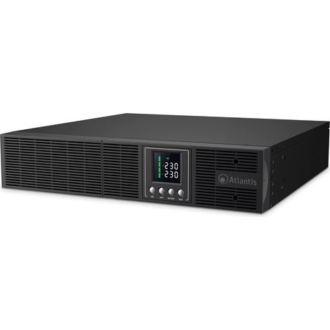 Atlantis UPS online a doppia conversione nera 1500 VA (1/3)
