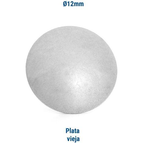 tachuela lisa. acero. . cabeza esférica - heico acabado plata vieja ( color:000000 1000)