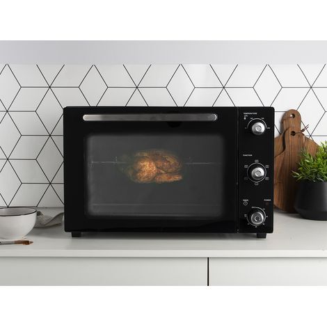 Mini Backofen 45 Liter, Timer, Grill, Drehspieß, Ober & Unterhitze - 1800 Watt (1/5)