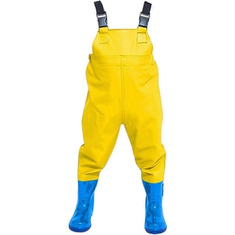 Cuissardes Aquatiques Enfants 32, Vêtements Imperméables Anti-Salissures, Jouets Plage et Jeux Sable pour Maternelle (1/5)