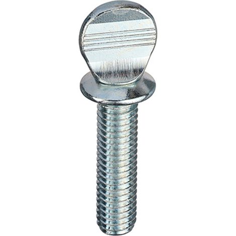 Steel Shouldered Thumbscrews Bzp M5 x 10 (1/2)