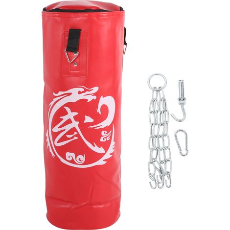Sac de frappe vide 80cm, toile Oxford triple épaisseur renforcée, sac d'entraînement de boxe pour combat (1/5)