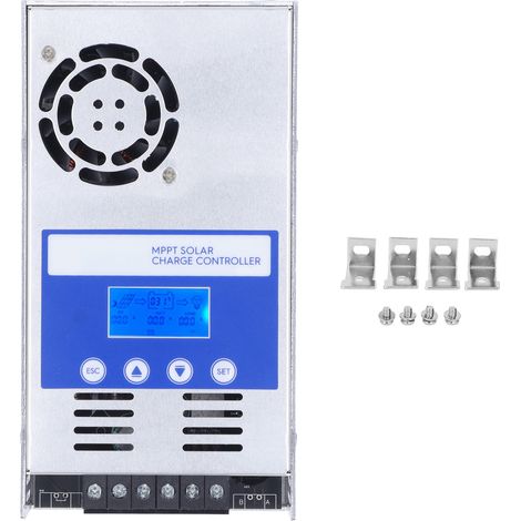 Régulateur de panneau de contrôleur de Charge solaire MPPT avec écran LCD pour Gel scellé 12V 24V 36V 48V entrée maximale 180VDC 60A (1/5)