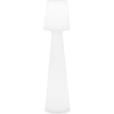 LOLA 110 cm hoch. Kabellose Stehlampe für den Innen- und Außenbereich. LED-Licht über USB aufladbar. Hergestellt in Spanien