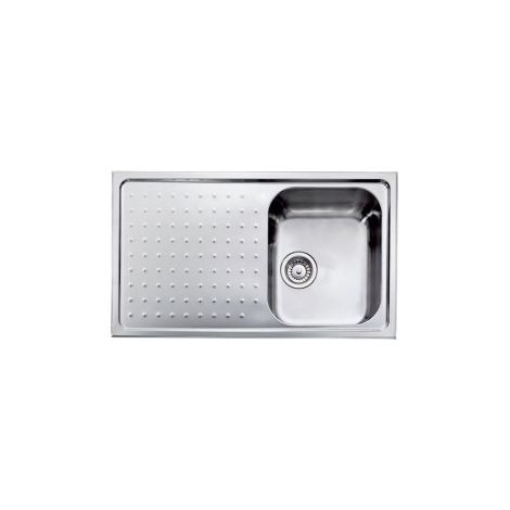 CM 011103DCSSP Lavello IX Punto Plus 3'' 86X50 1 Vasca a destra (1/5)