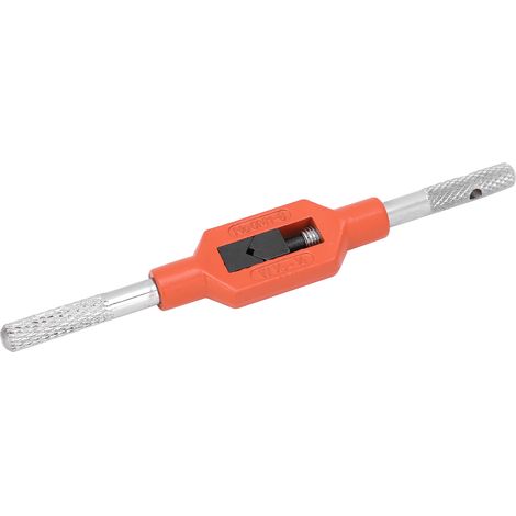 7-teiliges Mini-Gewindebohrer-Set aus legiertem Stahl für Maschinenschrauben, 1 Schraubenschlüsselhalter, Industriewerkzeug (1/5)
