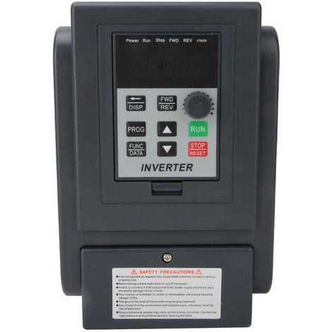 DEESSE SHOP-Convertisseur de tension monophasé 220VAC à triphasé 380VAC – Puissance 2,2 kW – Courant nominal 12A – Fréquence de sortie 400Hz (1/5)