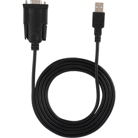 Câble convertisseur USB vers RS232 DB9 femelle universel, 1,5 mètres (1/5)