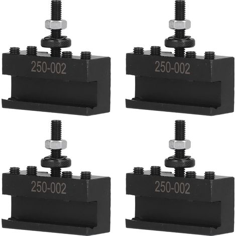 4 pièces porte-outil tournage dressage alésage piston coin acier rapide 250-002 (1/5)