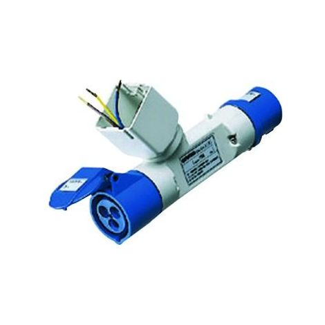 ADAPT.PASS.IC 2P+T220V-2M SYSTEM GEWISS GW64223 (1/2)