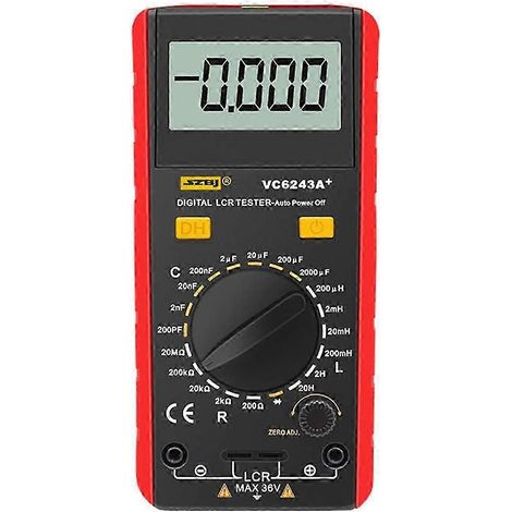 Testeur LCR VC6243A+ - Instrument de mesure d'inductance, de capacité et de résistance (1/5)