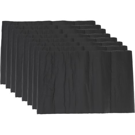 8 pièces de Protection de poteau de clôture en PVC imperméable à l'eau, enveloppe de Protection en bois auto-adhésive pour poteaux carrés et ronds de 3 à 5 pouces (1/5)