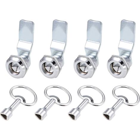 4 pcs Triangle Tubular Lock (1/4)