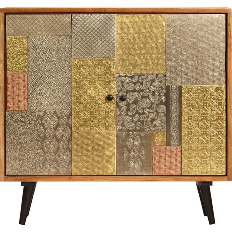 Maison Exclusive - Credenza 80x30x75 cm in Legno Massello di Acacia