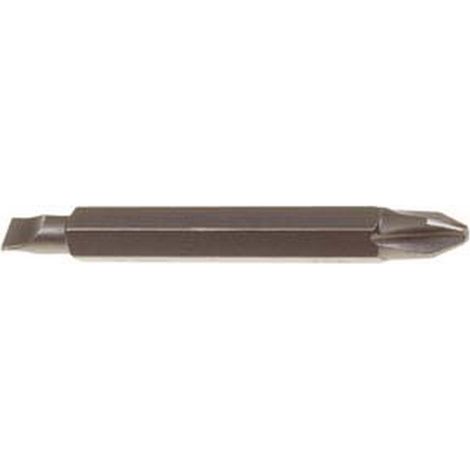 10BLISTER INSERTI DOPPIO TAGLIO PER AVVITATORI - ø mm.0,8x4,5+croce PH 1 PG 461.00