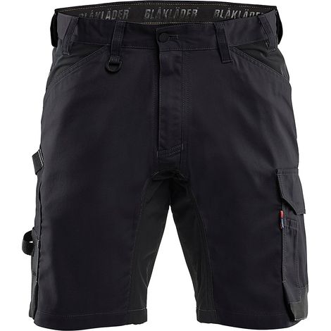 Short de travail stretch 2D 1753 - Noir 4XL - FR(58) - SE(C64) - Standards