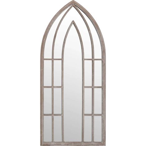 Maison Exclusive - Spiegel Sandfarben 100x45 cm Eisen für den Inn (1/5)
