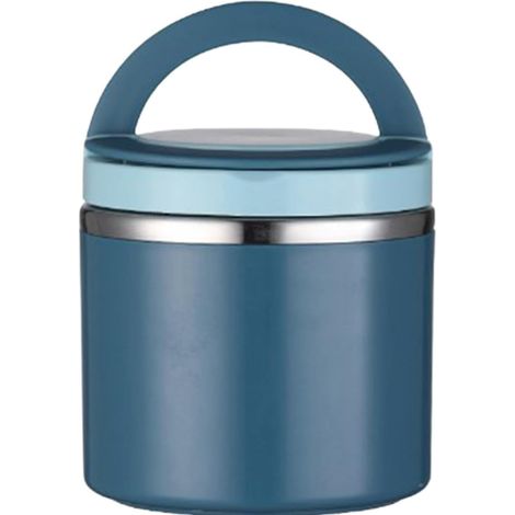 Thermobox - Termos Béquer Aislado - Set Comida Caliente Acero Inoxidable - Para Trabajo Viajes Picnics - 2 Piezas (1/5)