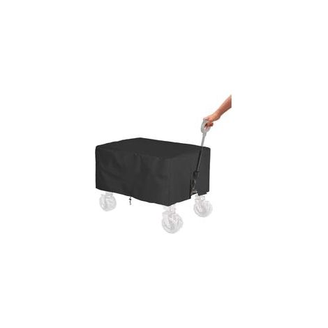 Funda protectora para carrito de transporte, impermeable, a prueba de polvo, 137x61x56cm, para carrito de jardín (no para carrito de camping).