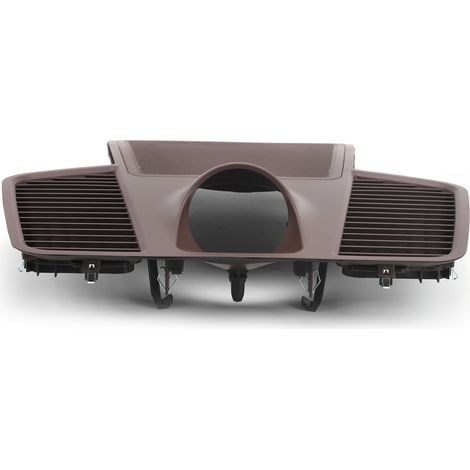 Cadran horloge tableau bord garniture 9Y0 857 192 A compatible Porsche Cayenne 2018-2020 Marron (1/5)