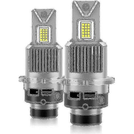Ampoules de phares LED D4s D4r D2r D2s, kit de conversion blanc 6000K Xen, installation facile, prêt à l'emploi (1/4)