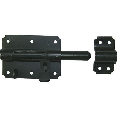 Serratura a cassonetto porta lucchetto in acciaio preverniciato, H.70 x L.120 x P.20 mm AFBAT