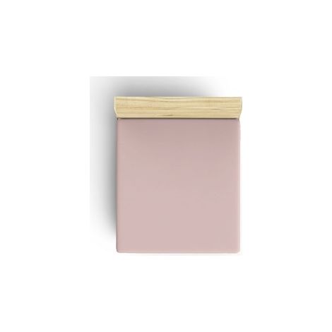 Sábana bajera ajustable 160x200 Rosa palo
