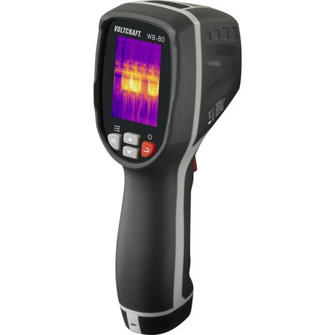 Voltcraft – Caméra thermique 32 x 32 pixels – Plage de mesure -20 à 600 °C – Sensibilité thermique 254 mK – Écran LCD TFT 2 pouces