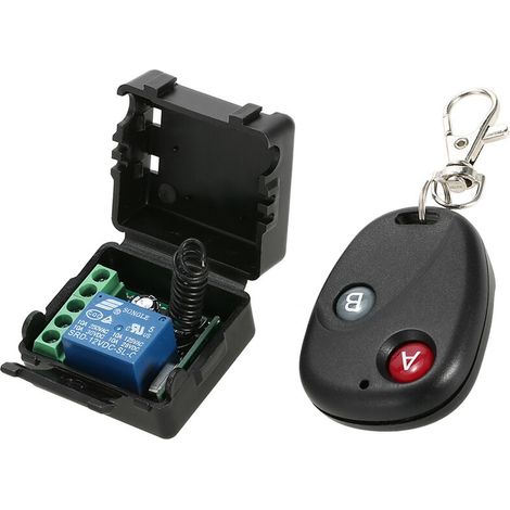 Module De Commutateur De Telecommande Sans Fil 433Mhz Dc 12V 1Ch Et Telecommande Rf 1Pcs - 1pc (1/5)