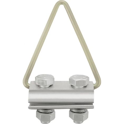 Abrazadera para cables Qoltec  2 kN  4-8 mm