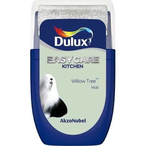 Dulux Easycare Kitchen Matt Tester Pot - 30ml - Willow Tree