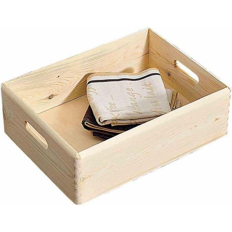 Allzweck-Kiste Kiefer 40 x 30 x 14 cm