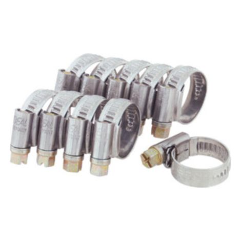 RIEGLER Schlauchklemmen-Set 10-teilig 10-16 mm 10 Stk