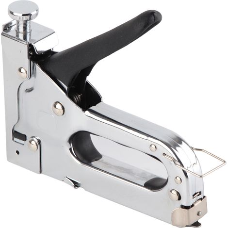 Contactez le service client pour ajouter une boîte de chaque type de clous (clous en U, clous pour porte et clous en T). Cloueuse manuelle, cloueuse trois-en-un, cloueuse pneumatique, cloueuse en U (1/5)