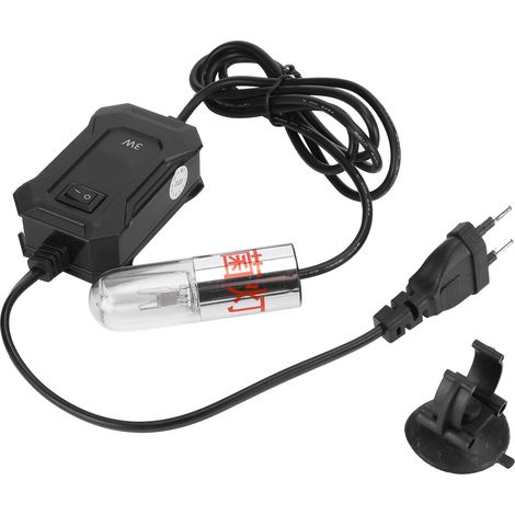 Lampe UV pour Aquarium, Éclairage Stérilisateur pour Bassin et Étang, 220V (1/5)