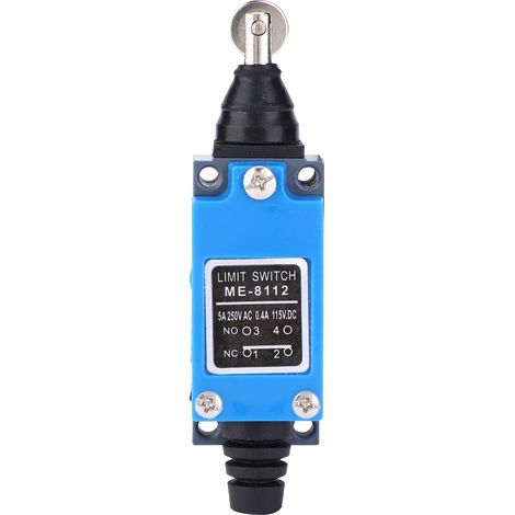 Interrupteur de fin de course miniature ME-8112, 250 V, 5 A, à galet, pour la commande de mouvement (1/5)