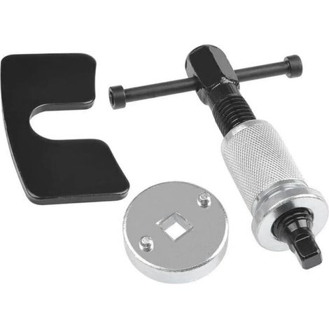 Brake caliper piston reset kit, made of heavy-duty metal, with rewinding accessories included – 4 pieces