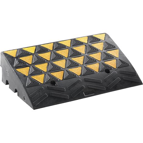 Rampe d'accès pour caniveau - l x p x h 600 x 360 x 150 mm - réfléchissant (1/2)